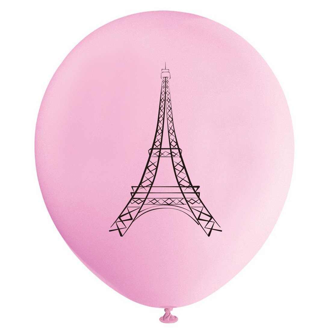 12 Inch Paris Balloons (16pcs) - Eiffel Tower Themed Balloons for Baby Showers, Birthday Parties & French Decorations | Perfect for Gender Reveals, Bridal Showers & Parisian Themed Events