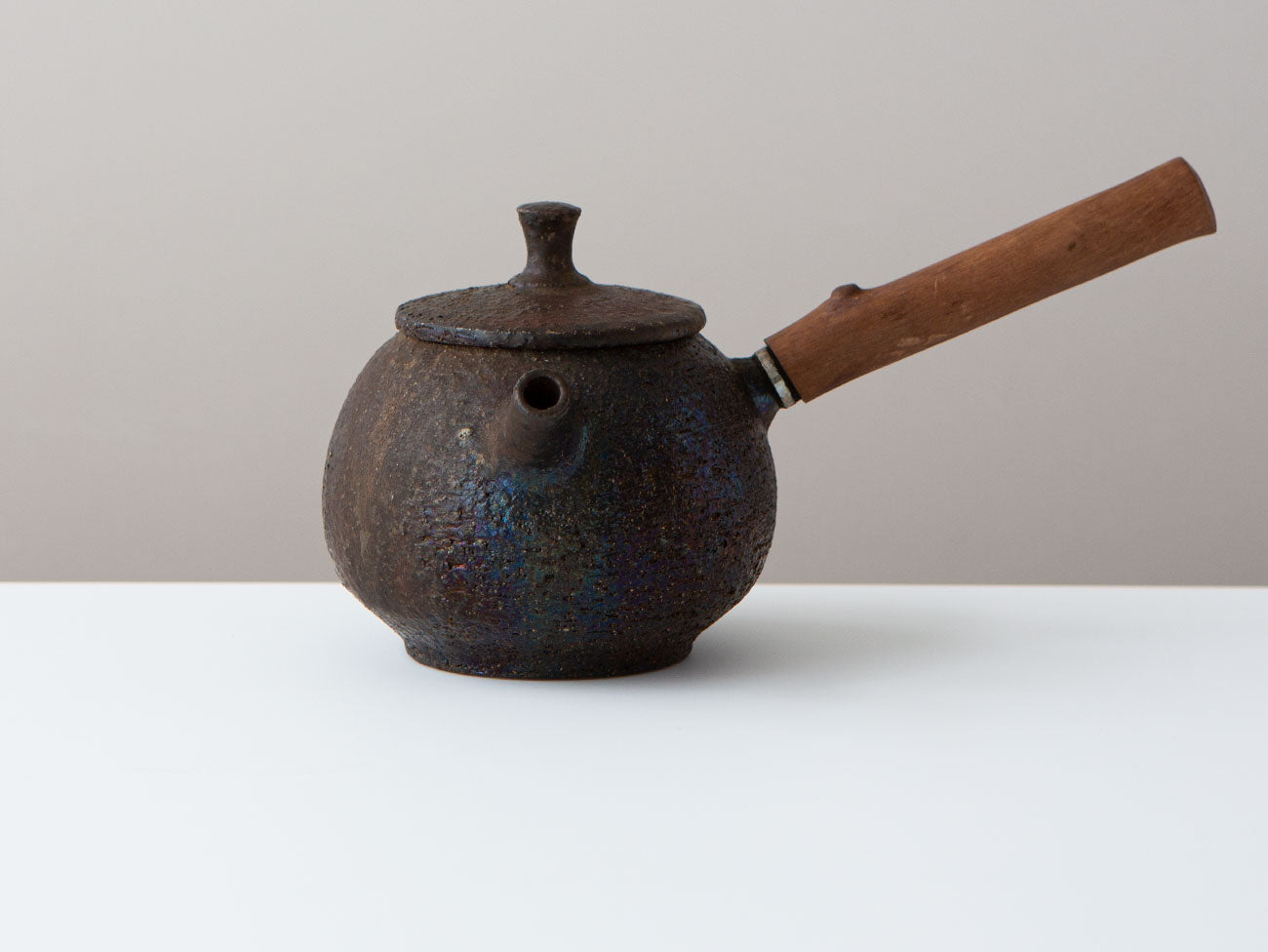 Premium Fire Cypress Kyusu Teapot - Japanese Traditional Wooden Teapot for Green Tea & Loose Leaf Tea Brewing - Perfect for Tea Ceremonies, Home Use & Gifts