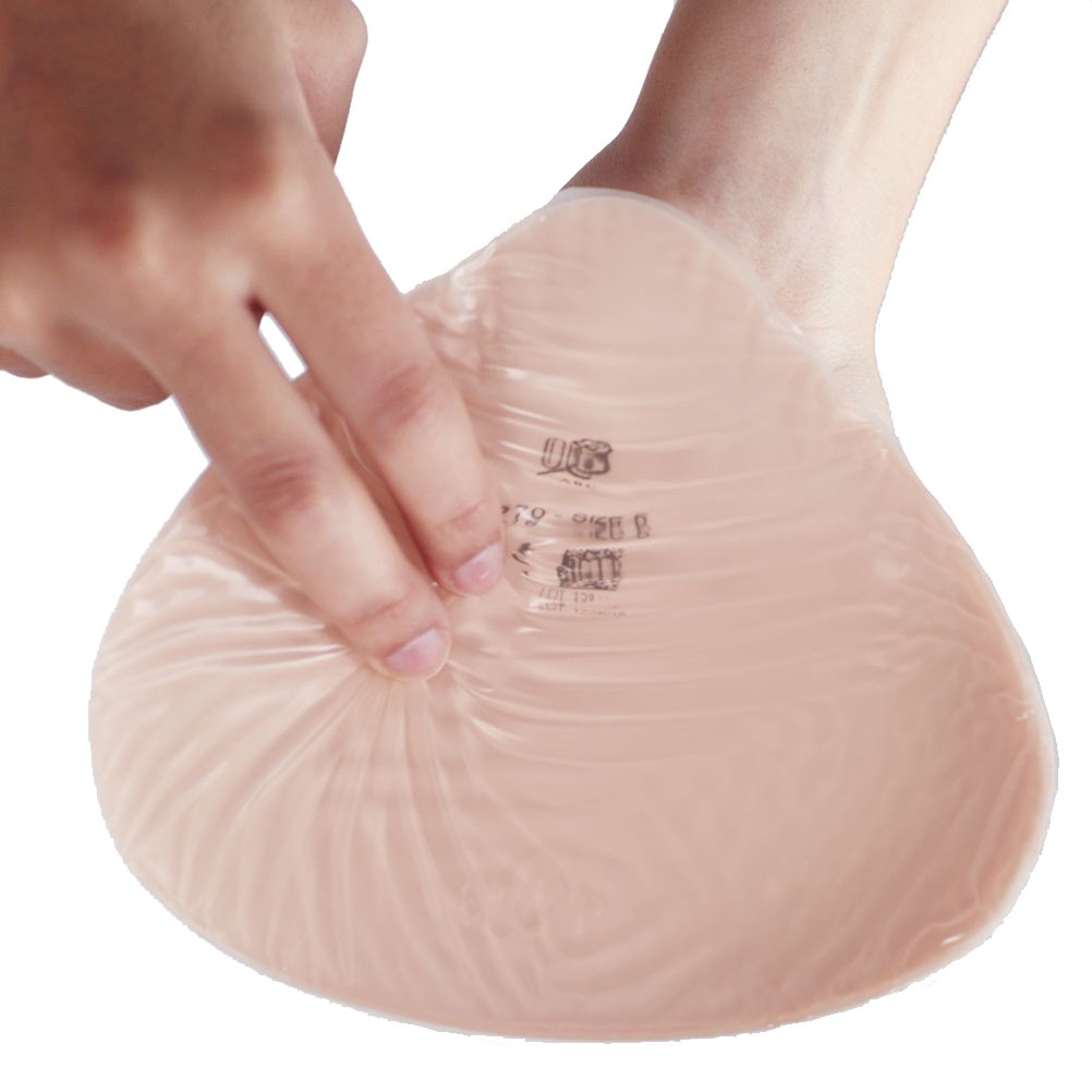 Adjustable Silicone Triangle Breast Form for Mastectomy - Lightweight & Comfortable Prosthesis for Swimwear, Dresses & Active Lifestyle