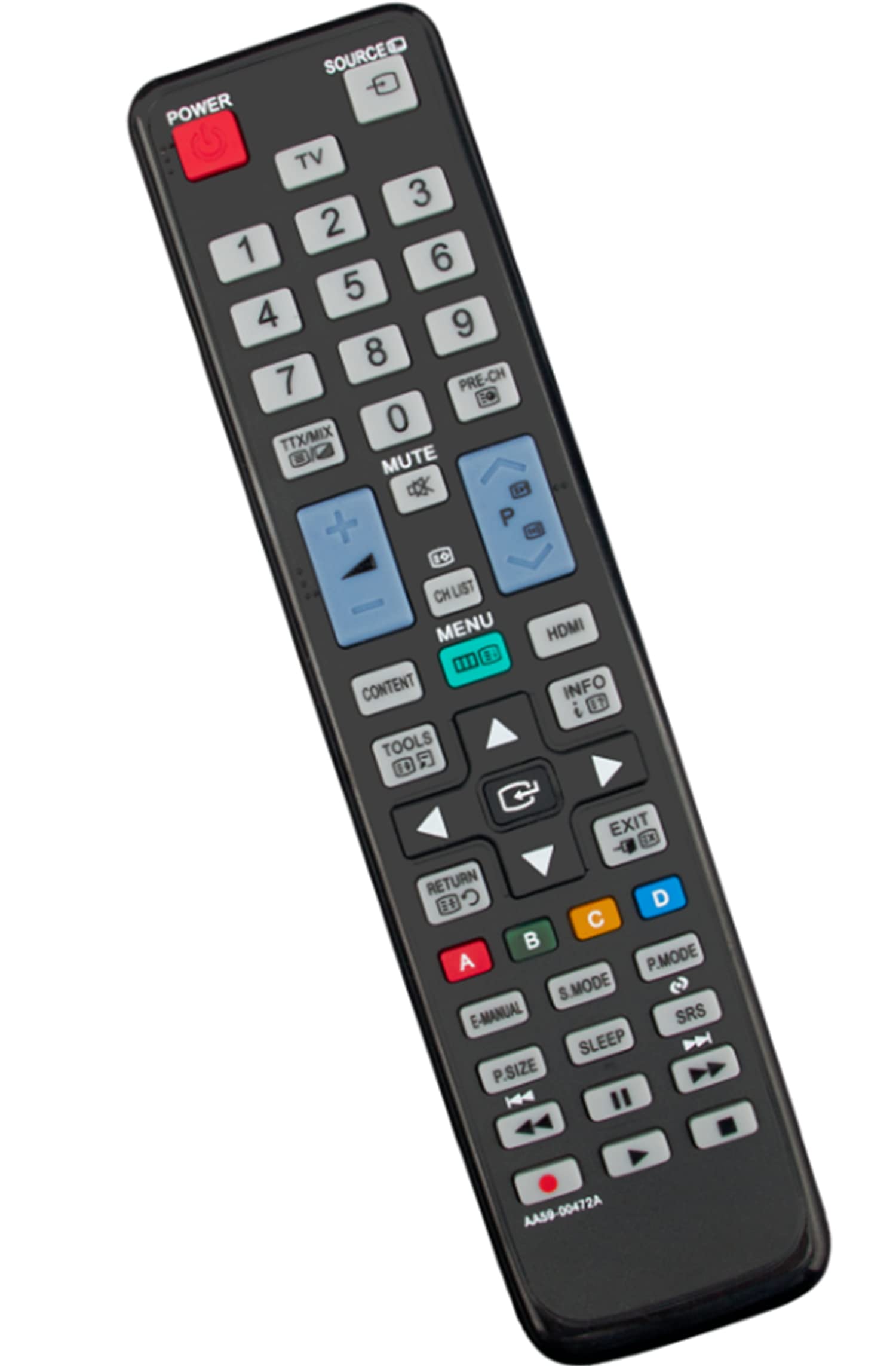 Samsung TV Replacement Remote Control AA59-00472A - Universal Compatible with Most Samsung Smart TVs for Living Room, Bedroom & Home Theater Use