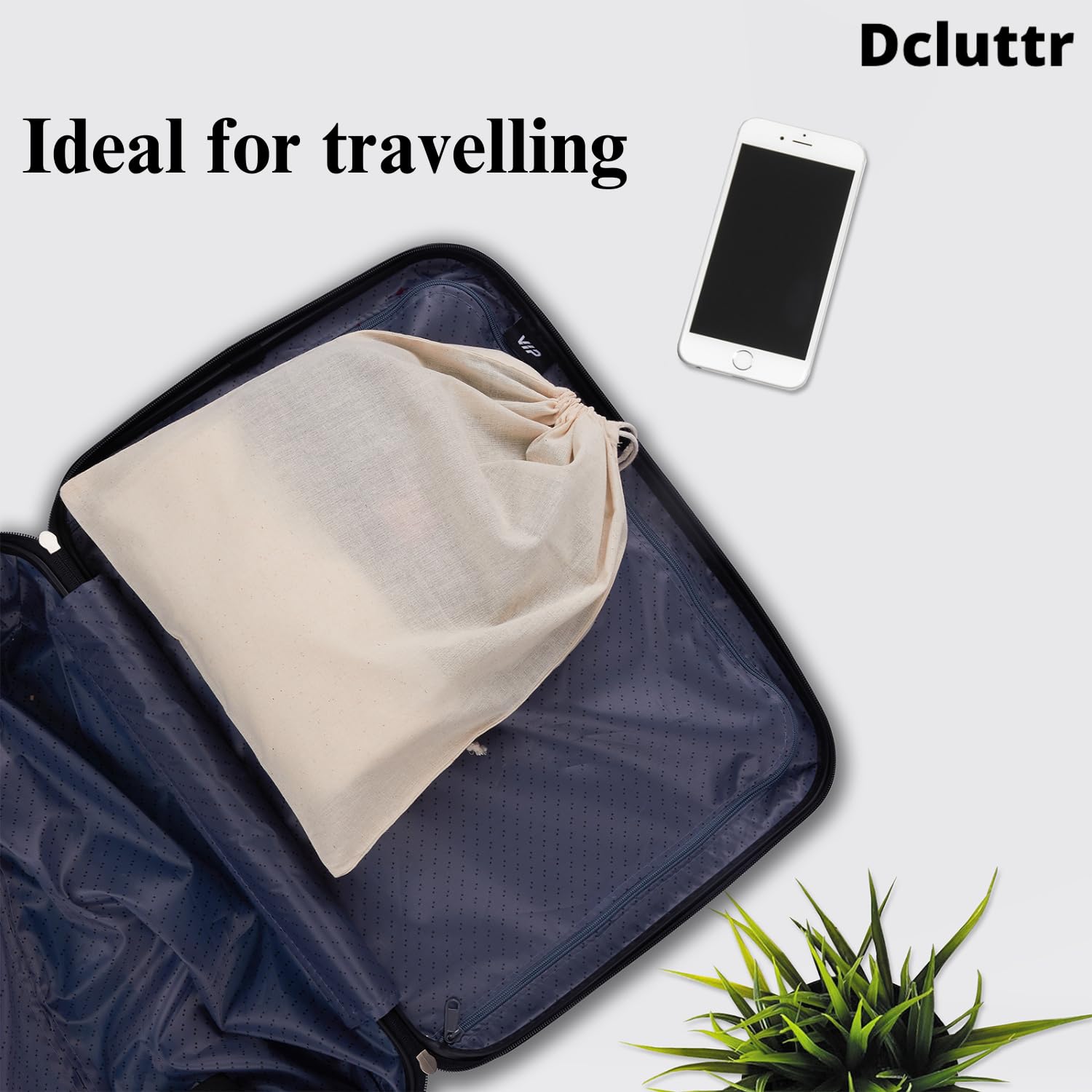 Premium Dust Bags for Handbags & Purses - 7 Pack Odor-Resistant Cotton Storage Covers with Drawstring Closure | Protects Luxury Bags, Shoes & Boots | Perfect for Travel, Closet Organization & Long-Term Storage