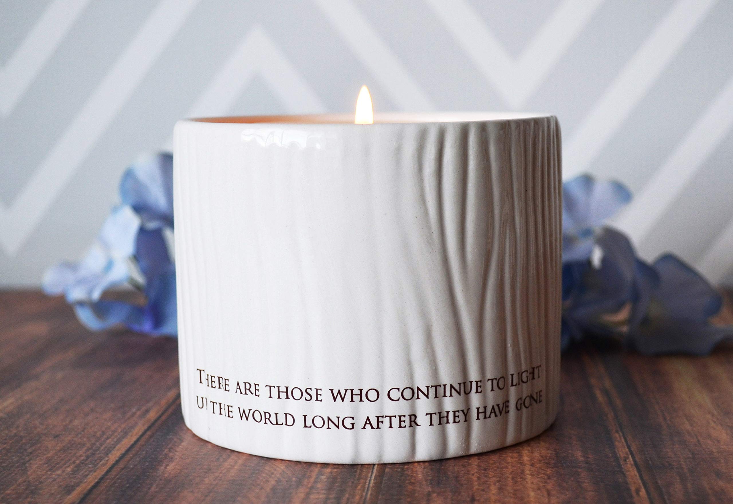 Sympathy Gift Set - Memorial Candle, Votive & Vase for Loved Ones | Thoughtful Bereavement Gift for Funerals, Memorials & Comforting the Grieving