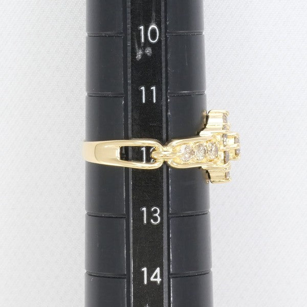 18K Yellow Gold Brown Diamond Ring for Women - Elegant & Unique Engagement, Wedding, or Anniversary Jewelry Gift - Perfect for Special Occasions & Everyday Luxury