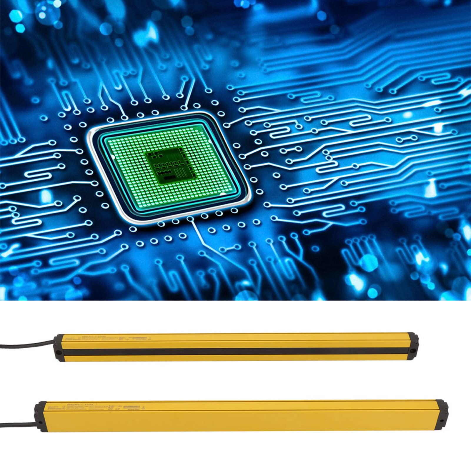 Forging Machine Safety Light Curtain Sensor DC10-30V, 12-Beam BEM1240-C-440NB for Industrial Equipment Protection | Perfect for Machine Tools, Presses & Automated Production Lines