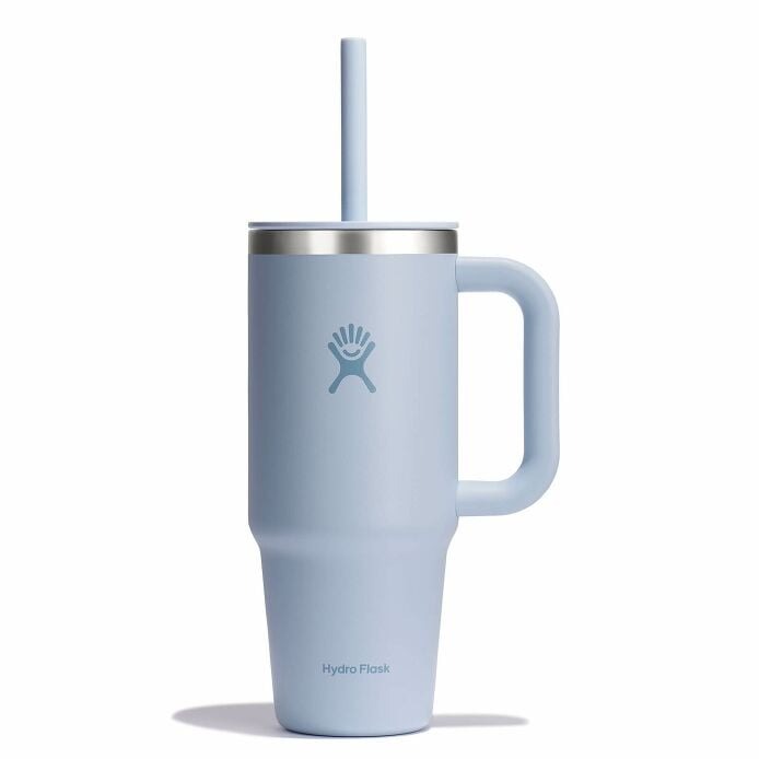 24 oz Stainless Steel Vacuum Insulated Travel Tumbler - Keeps Drinks Hot/Cold for 24 Hours - Perfect for Coffee, Tea & Water On-The-Go (Office, Gym, Hiking, Commute)