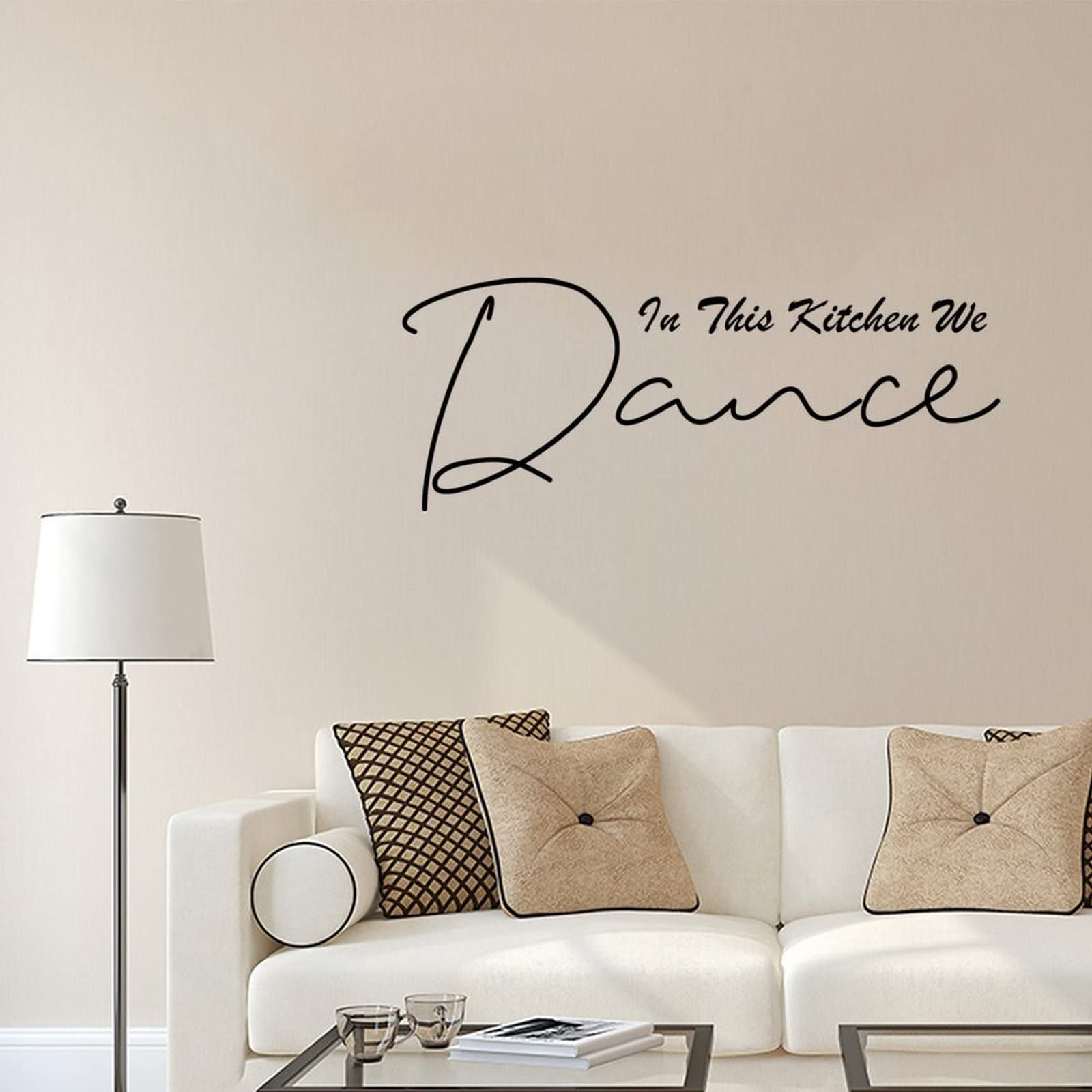 Dance Wall Stickers - Removable Kitchen Decor for Home, Nursery & Classroom - 22 Inch