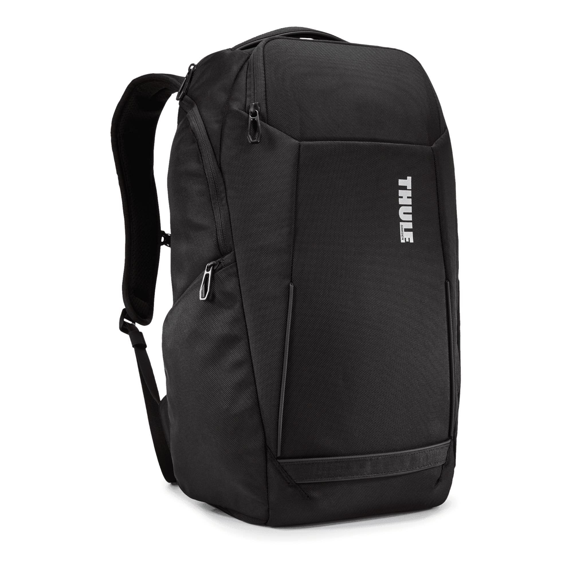 Thule Accent 28L Backpack - Lightweight Laptop Backpack for Men & Women, Water-Resistant Travel Backpack for Commuting, Hiking & Outdoor Adventures (Black)