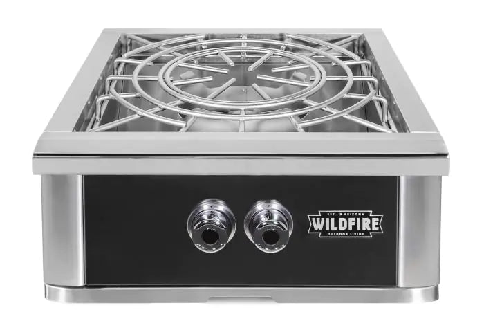 Wildfire Outdoor Living Ranch Pro Power Burner Black - High-Performance Gas Burner for Camping, Backyard BBQs & Outdoor Cooking - WF POWBRN RH