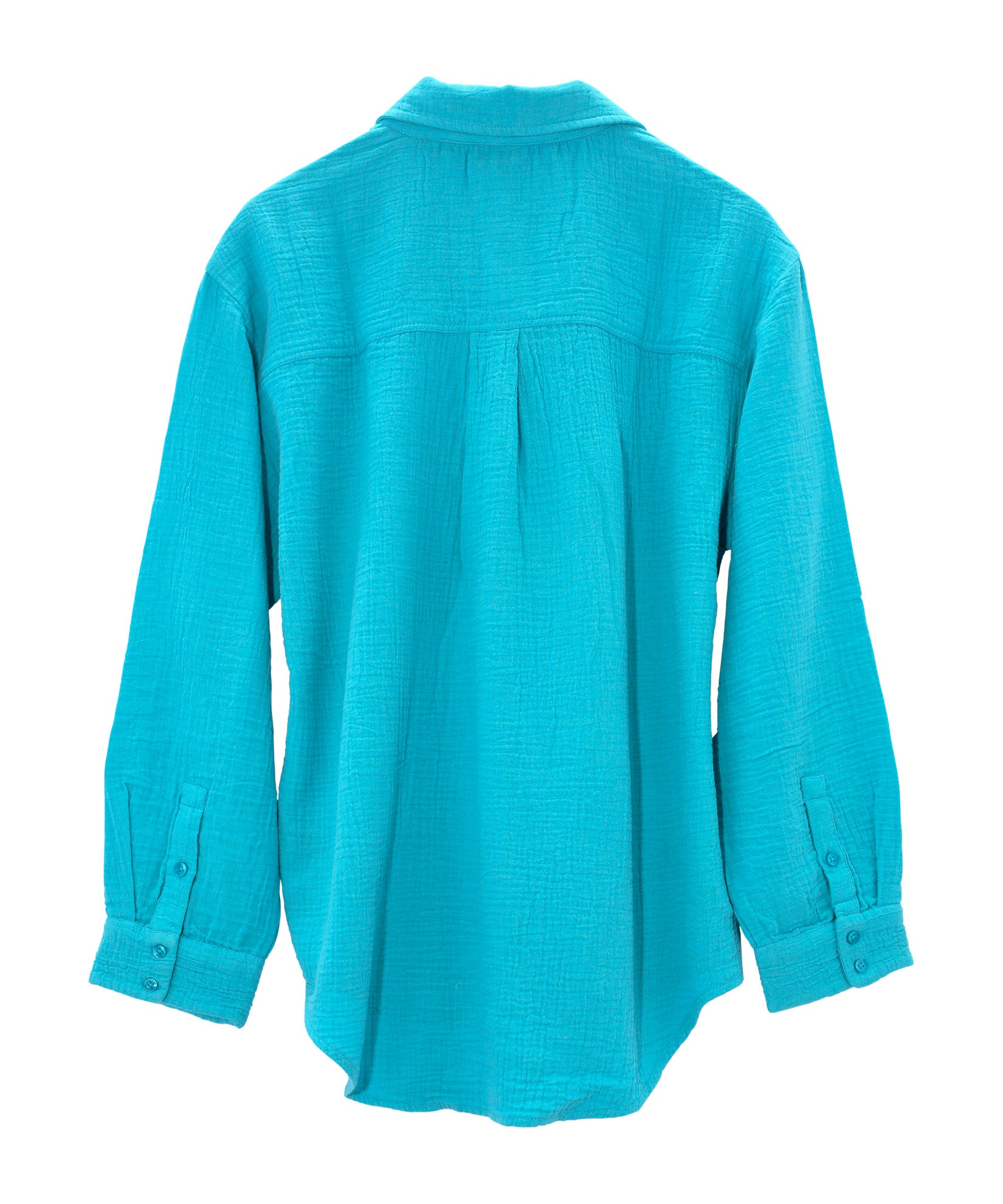 Supersoft Gauze Boyfriend Shirt for Women - Comfortable Loose Fit Long Sleeve Top for Casual Wear, Date Night & Layering
