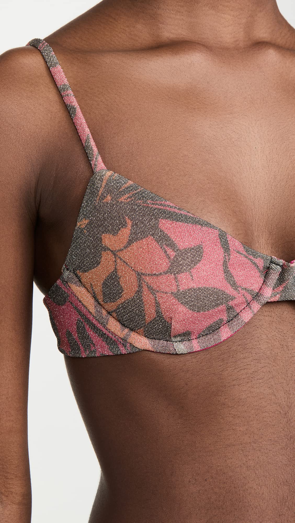 Beach Riot Women's Camilia Bikini Top - Sexy Swimwear for Summer, Pool & Beach Vacation | Perfect for Tanning, Surfing & Tropical Getaways