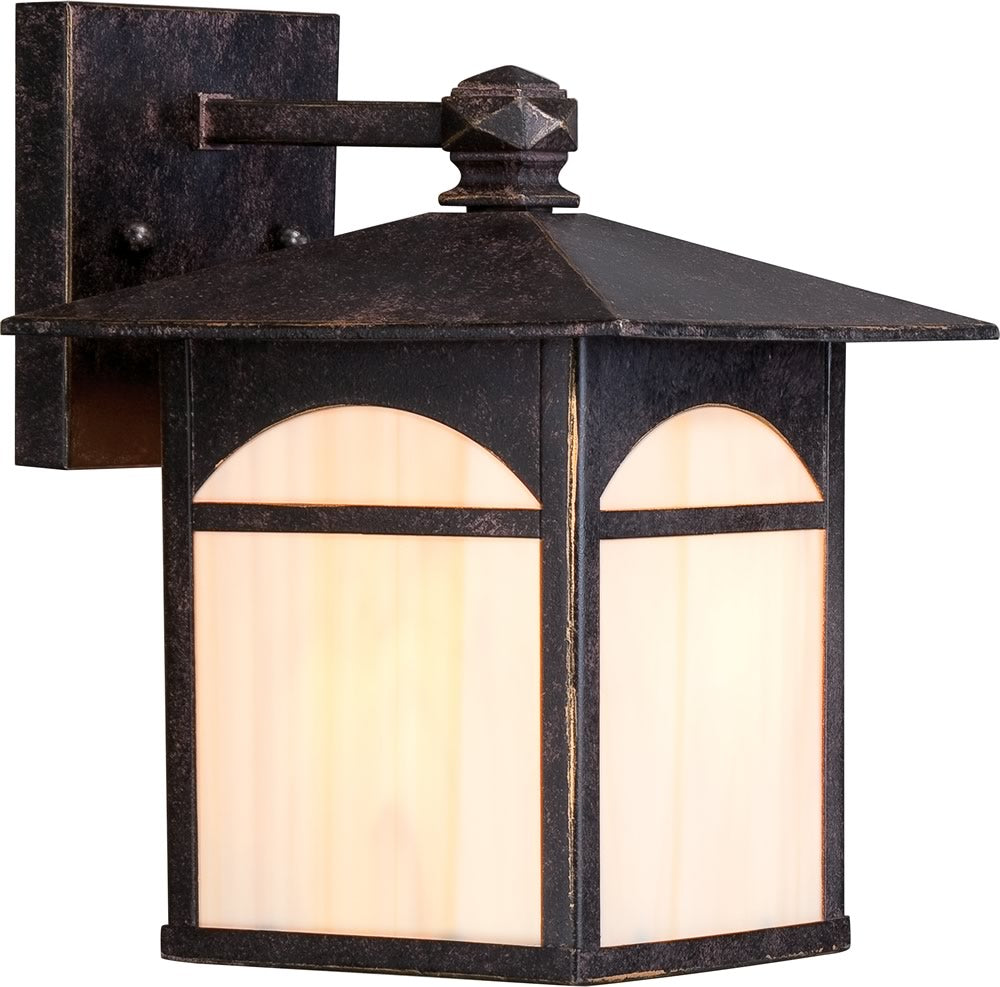 10H Canyon 1 Light Outdoor Umber Bronze Pendant - Weatherproof Patio Lighting for Porch, Deck & Garden - Durable Outdoor Hanging Light Fixture