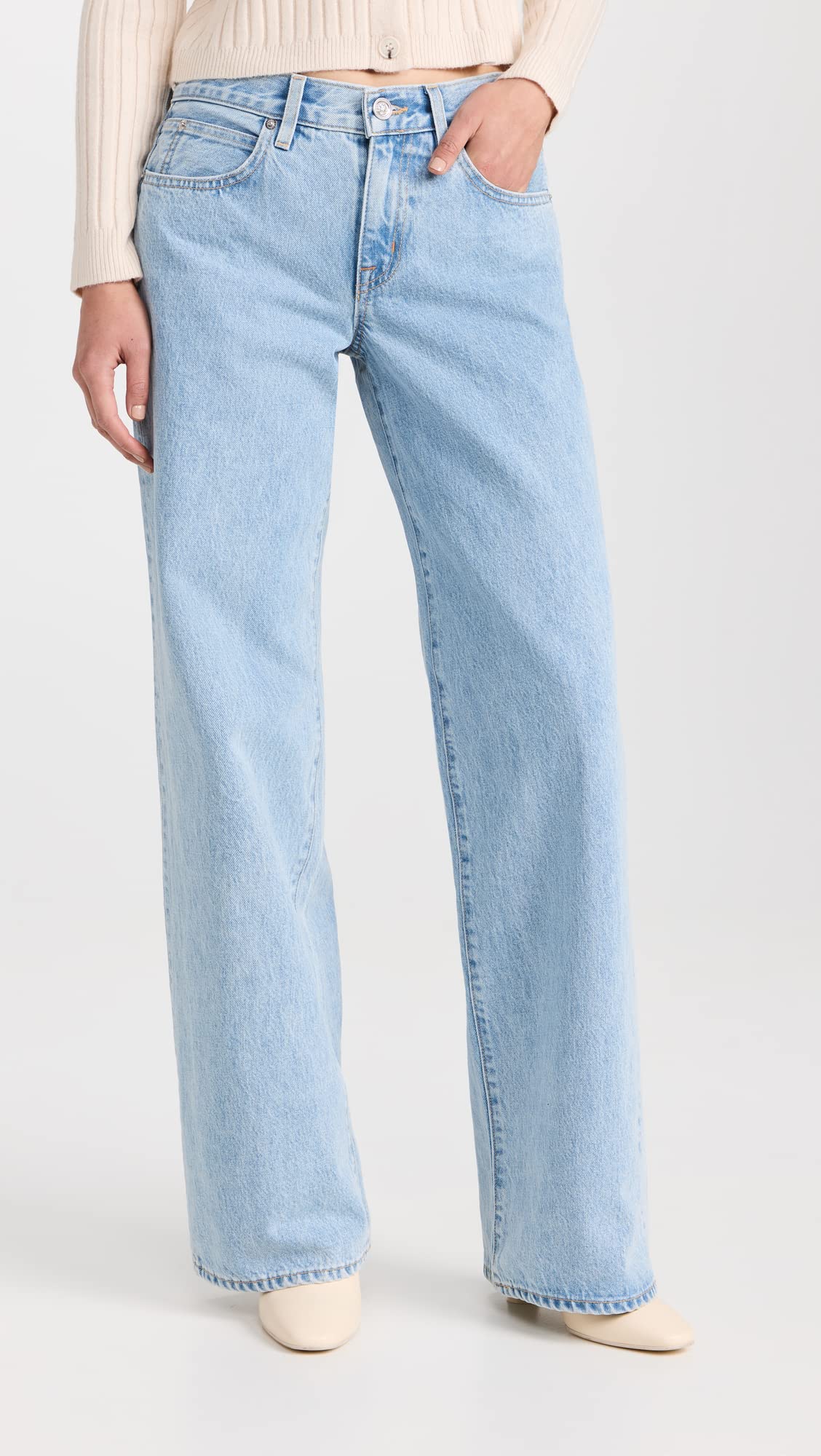 Best Women's Mica Jeans - High Waist Stretch Denim Pants for Casual & Work | Comfortable Slim Fit Jeans for Everyday Wear