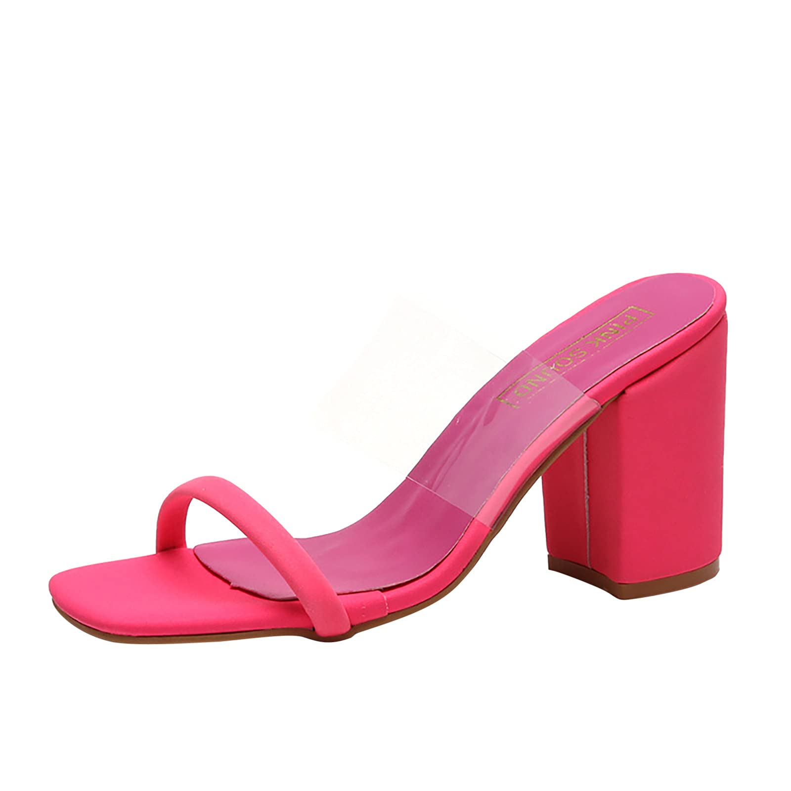 Strappy Heeled Sandals for Women - Comfortable Block Heel Dance Shoes | Perfect for Weddings, Parties & Night Out