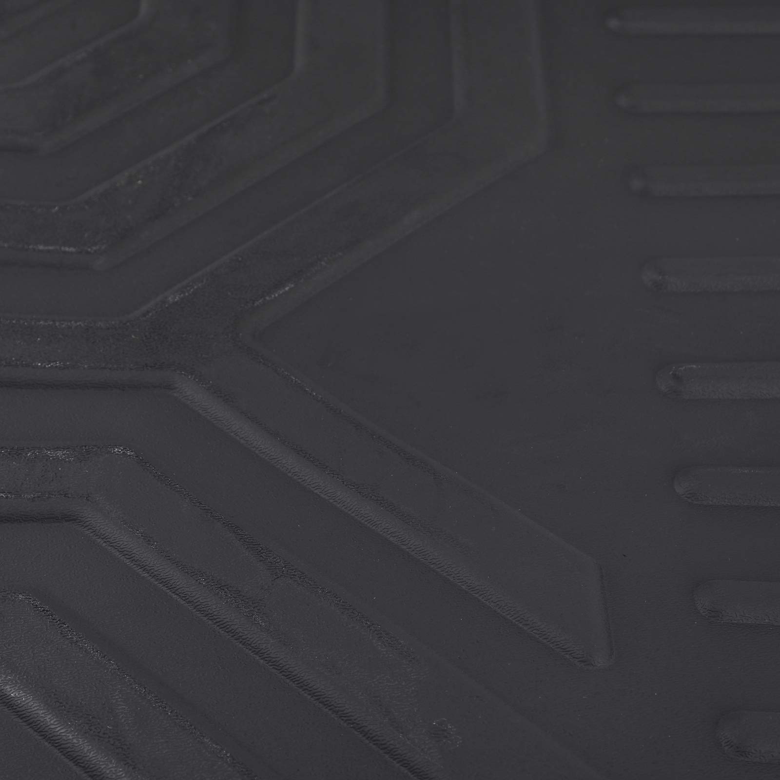 Premium All-Weather Floor Mats for 2018-2020 Honda Accord Sedan - Heavy Duty Black Rubber Car Mats - Perfect for Rain, Snow & Mud Protection - Ideal for Daily Commute & Road Trips