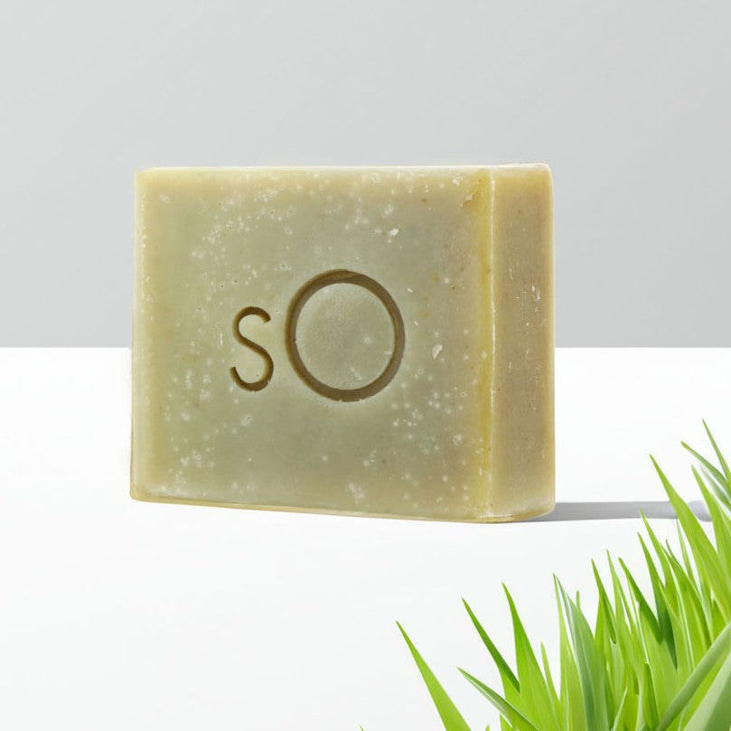 EmerginC Organic Facial Cleansing Bar - Natural & Gentle Face Soap for Sensitive Skin | Perfect for Daily Skincare Routine & Travel