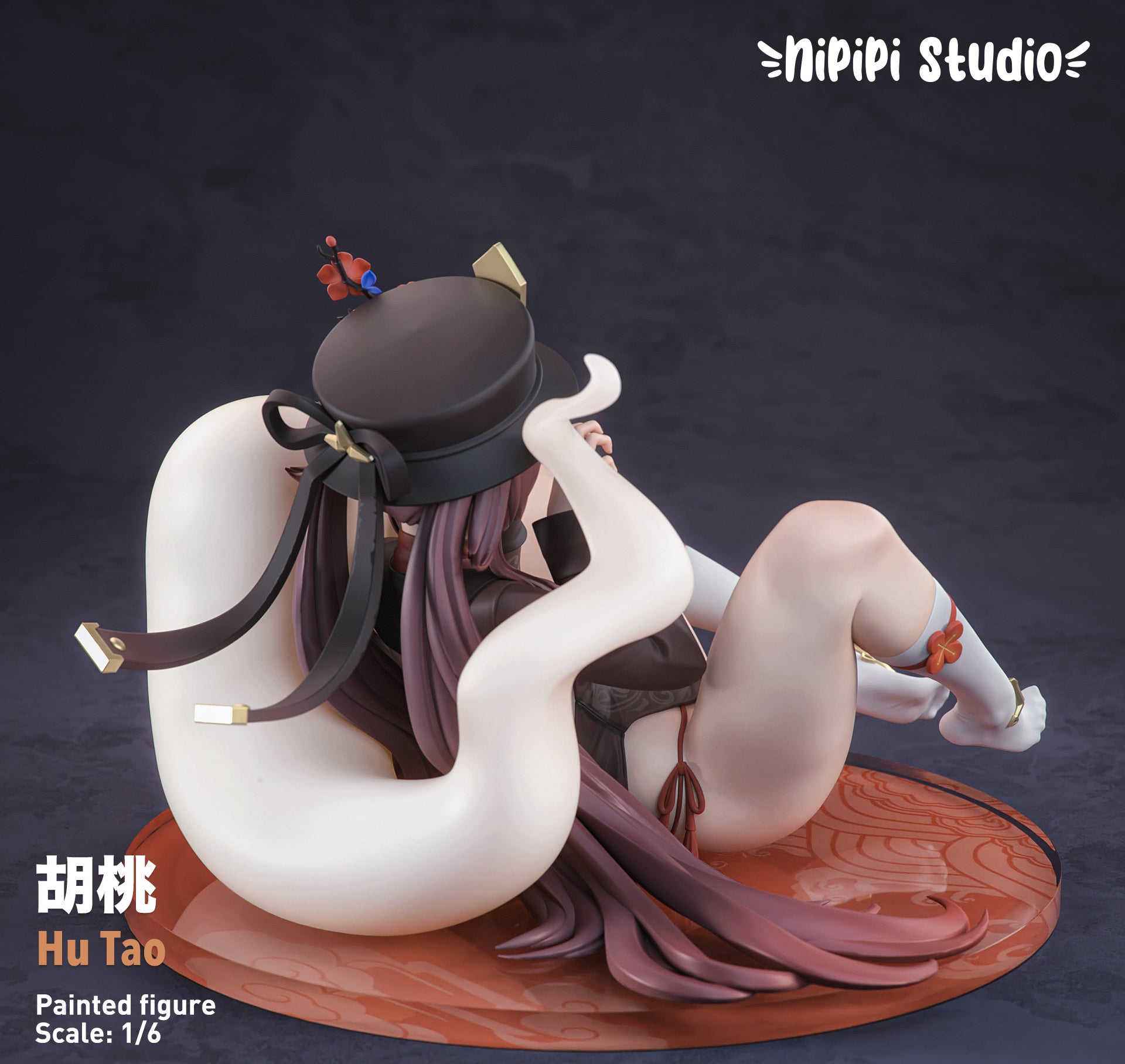NiPiPi Studio Genshin Impact Hu Tao Cosplay Costume - Premium Quality Anime Outfit for Halloween, Cosplay Events & Themed Parties