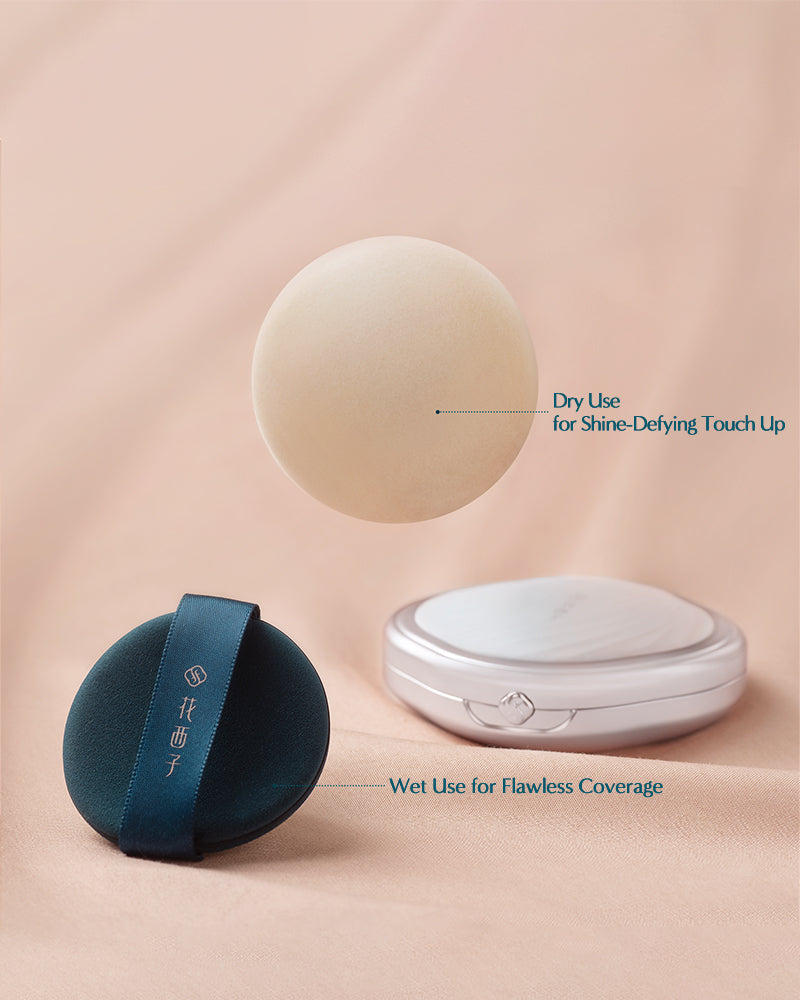 Yurong Airbrushed Tinted Pressed Powder with SPF 15, 2.2g - Lightweight Matte Finish for Flawless Coverage | Perfect for Daily Wear & Touch-Ups On-The-Go