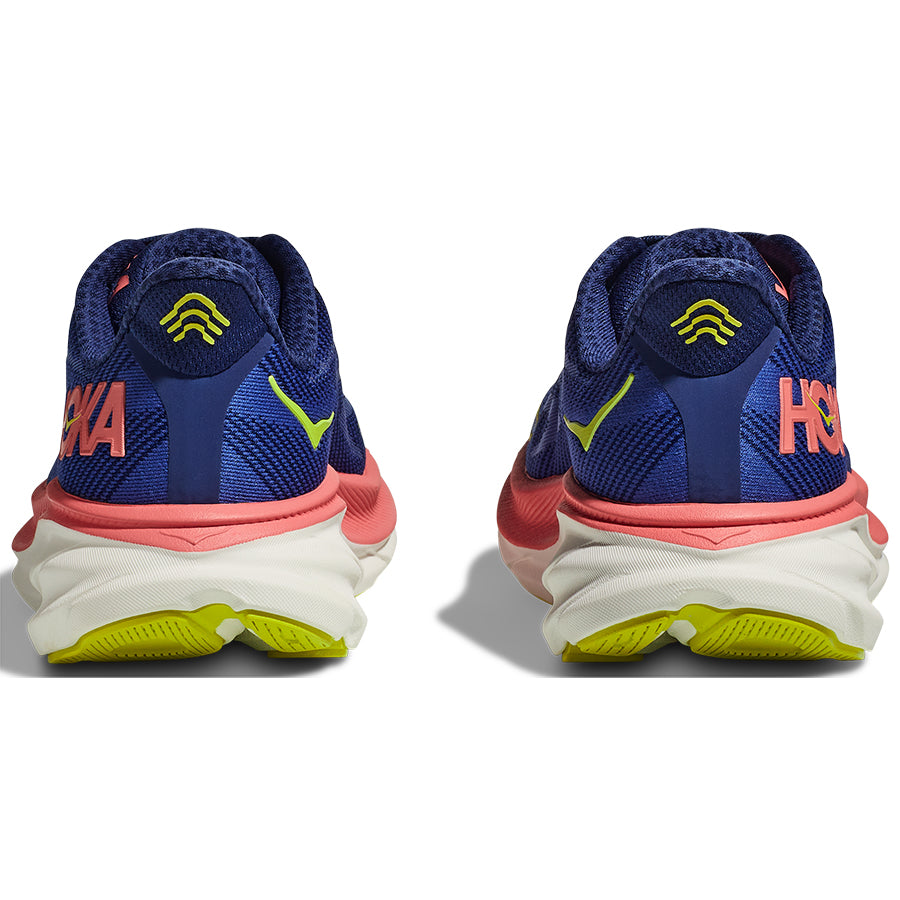HOKA Women's Clifton 9 Running Shoes - Lightweight Cushioned Sneakers for Road Running, Walking & Gym Workouts | Comfortable Athletic Shoes for Women with Breathable Mesh Upper & Responsive Foam Midsole