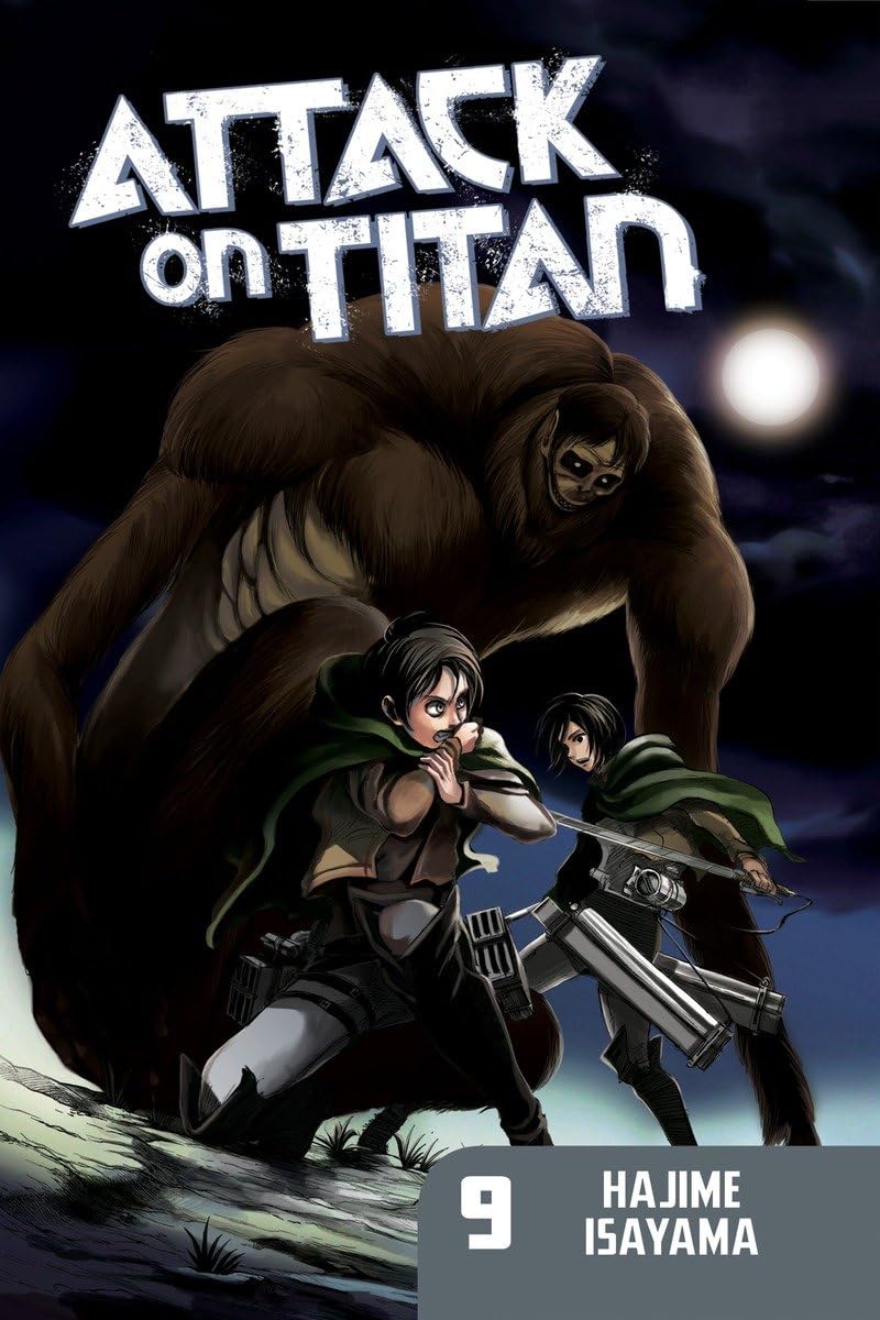 Attack on Titan Vol. 9 Manga by Hajime Isayama - Action-Packed Shonen Adventure for Anime Fans & Collectors