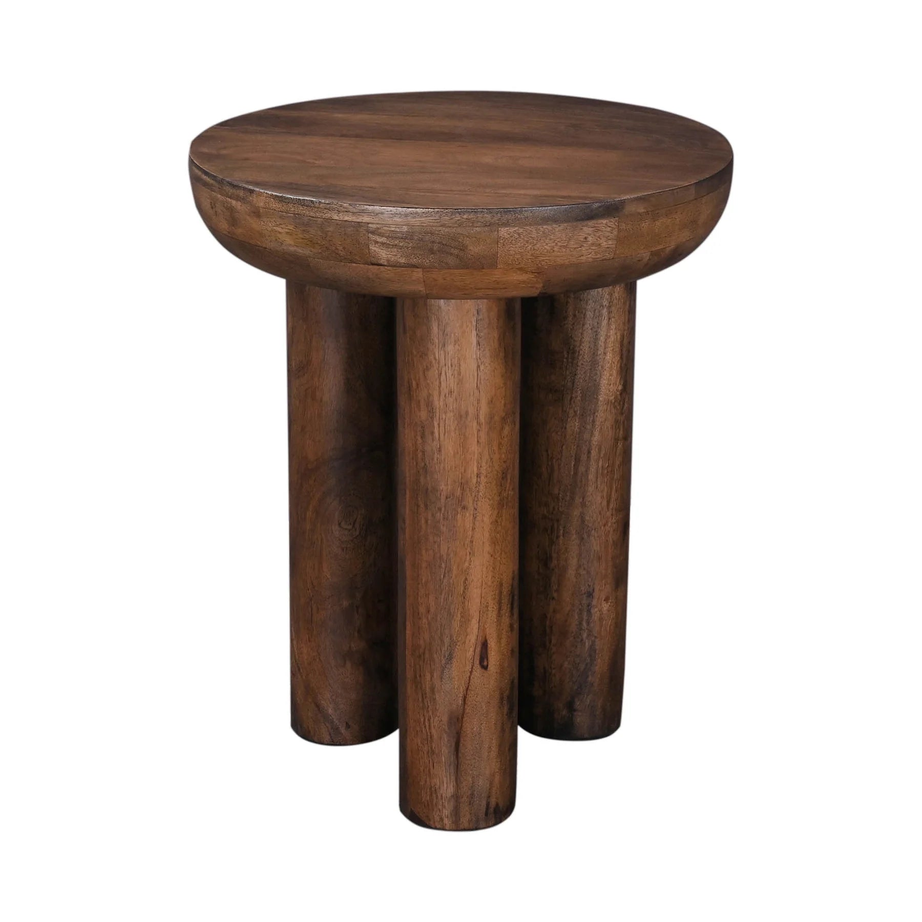 Modern Wooden Side Table - Compact & Stylish End Table for Living Room, Bedroom, or Office - Perfect for Holding Lamps, Books, and Decor