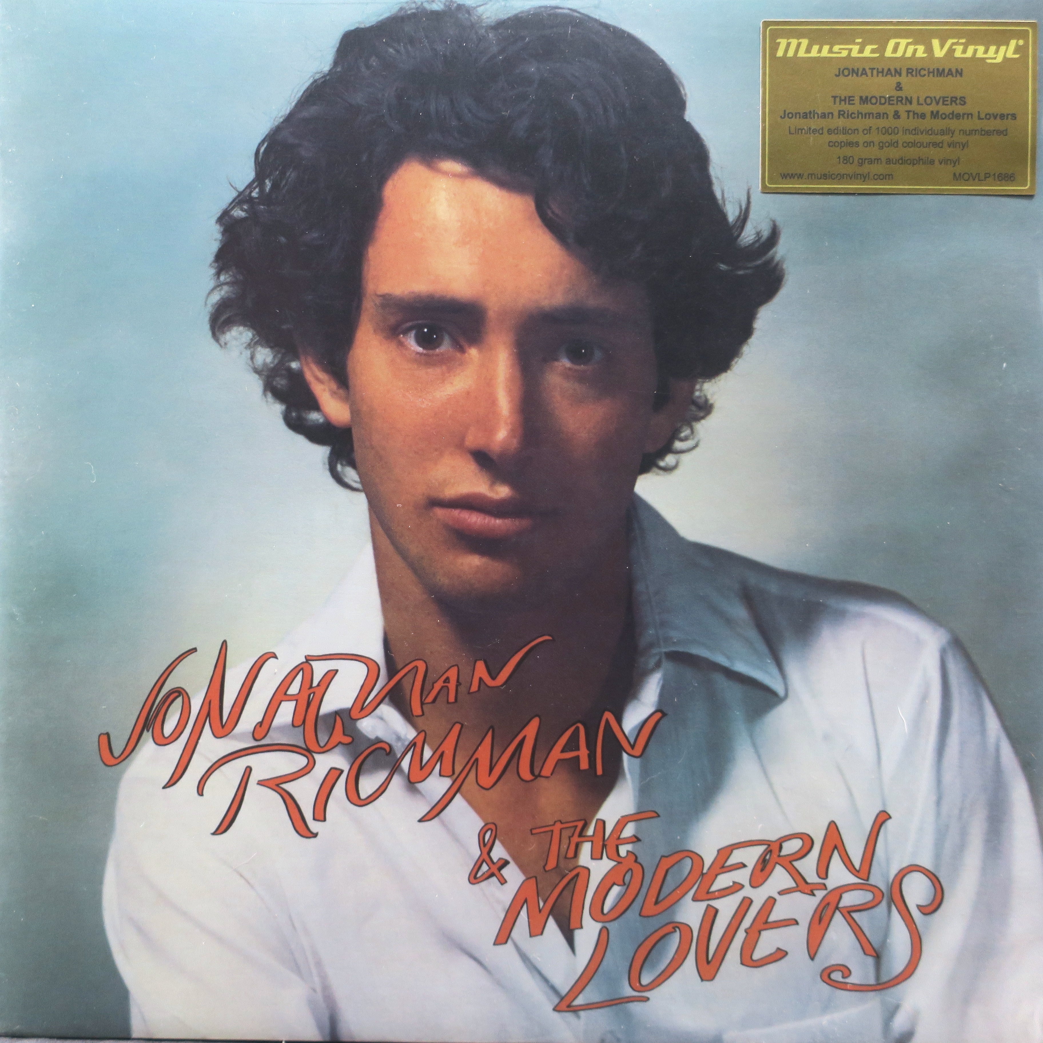 Jonathan Richman & The Modern Lovers Self-Titled 180g Gold Vinyl LP Record - Limited Edition Collector's Item for Music Enthusiasts & Vinyl Collectors - Perfect for Home Listening, Gifts, and Music Collections