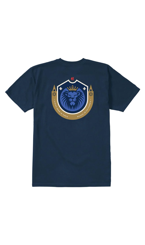 Etnies Aurelien Giraud Men's Graphic T-Shirt - Navy Blue Skateboard Shirt for Streetwear & Casual Outfits | Perfect for Skating, Daily Wear & Urban Fashion