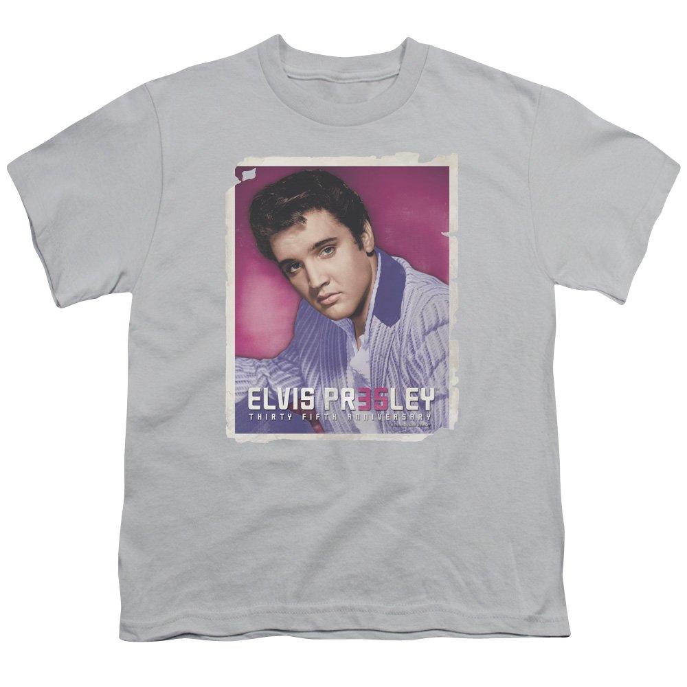 Elvis Presley 35 Jacket Unisex Youth T-Shirt for Boys & Girls - Vintage Rock Band Tee for Concerts, School & Casual Wear