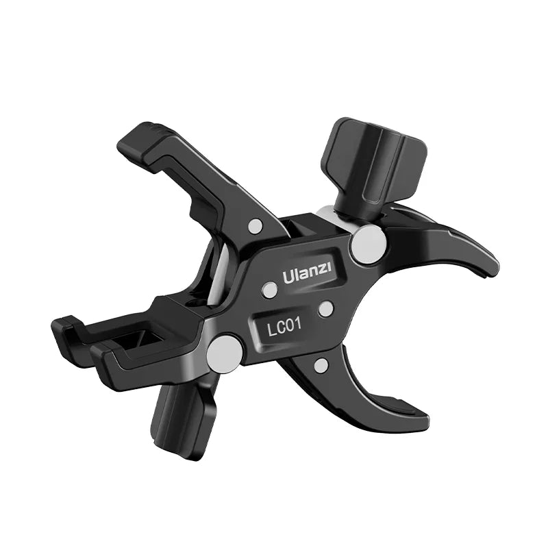 Ulanzi LC01 Super Clamp Mount for Light Stand - Heavy Duty Camera & Phone Holder for Photography, Video Shooting, Live Streaming & Studio Lighting