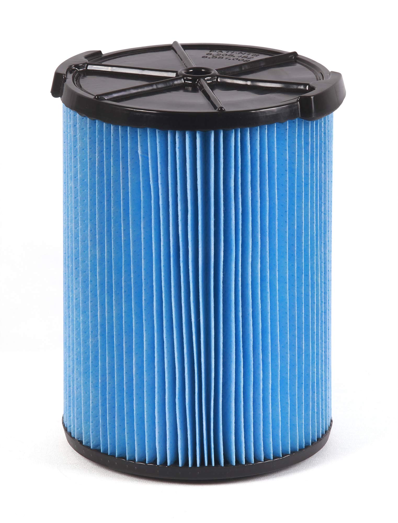 WORKSHOP WS22200F Wet/Dry Vacuum Filter - Fine Dust Cartridge Replacement for 5-16 Gallon Shop Vacs | Compatible with WORKSHOP Wet/Dry Vacuum Cleaners | Ideal for Woodworking, Construction & Garage Cleaning (Blue)
