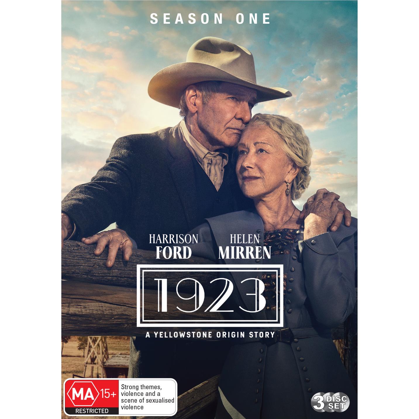 1923: A Yellowstone Origin Story Season 1 DVD & Blu-ray | Prequel to Yellowstone TV Series | Western Drama | Perfect for Fans of Yellowstone and Historical Westerns