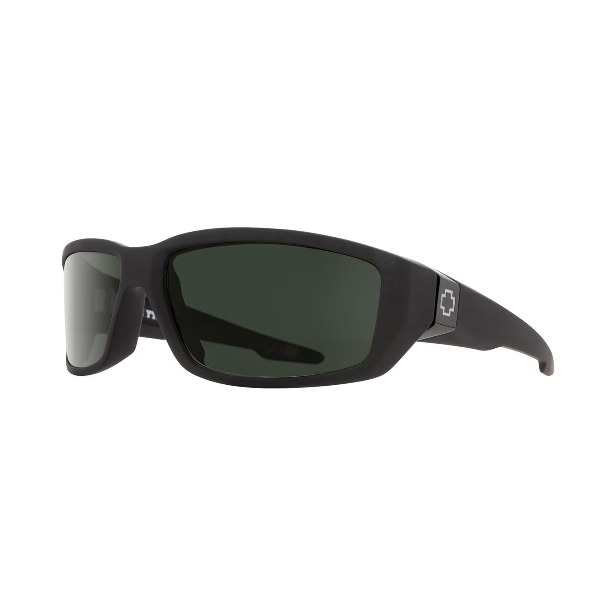 SPY Dirty Mo Rectangular Polarized Sunglasses for Men – UV Protection, Stylish & Durable – Bundle with Designer iWear Eyewear Kit – Perfect for Driving, Beach & Outdoor Activities