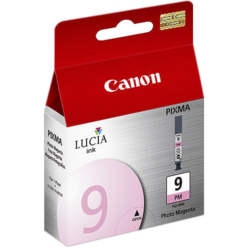 Canon LUCIA PGI 9 Photo Magenta Ink Cartridge - High-Quality Printer Ink for Canon PRO-100, PRO-200, PRO-300 | Perfect for Photo Printing, Art Projects & Professional Photography