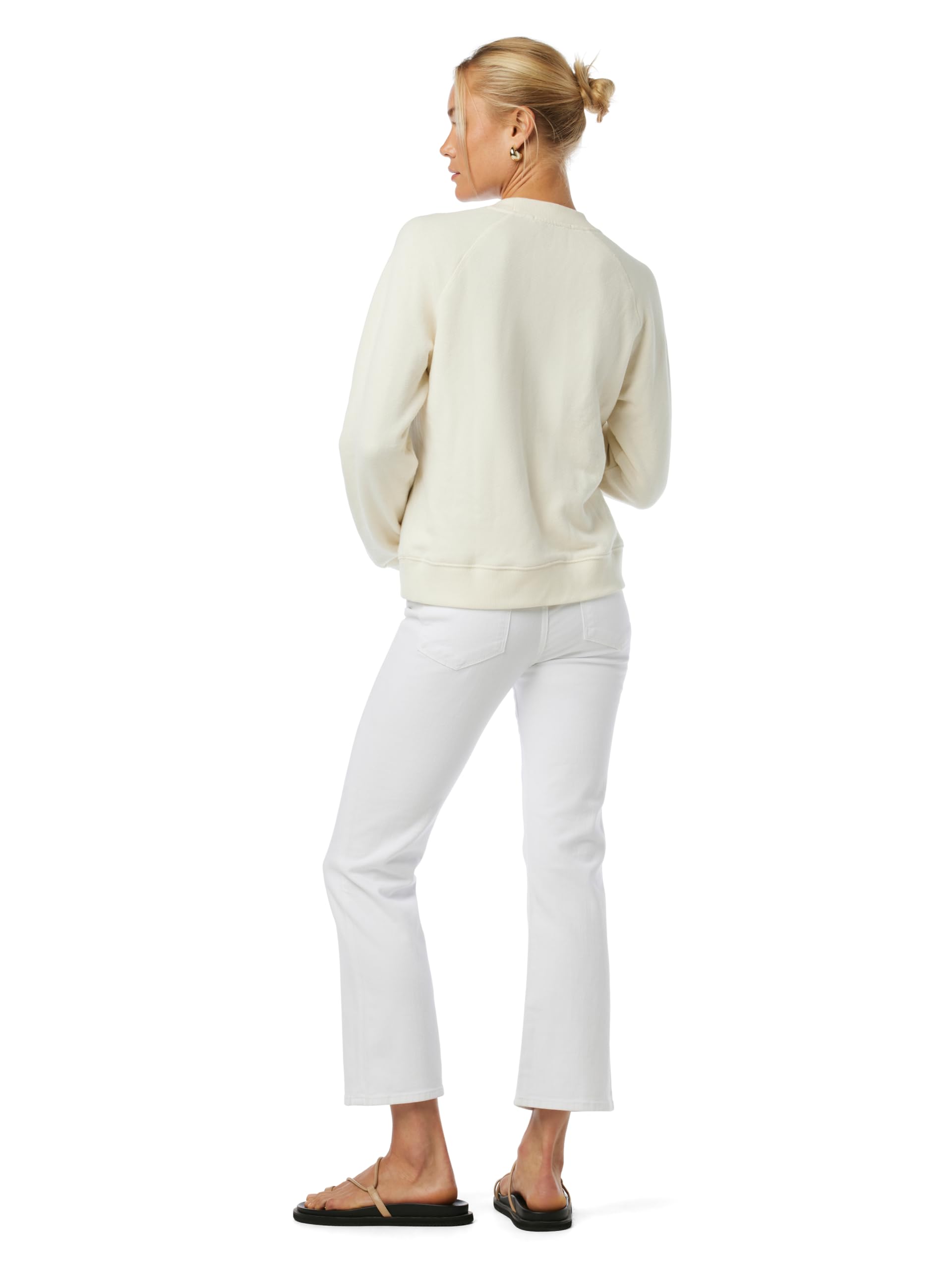 Joe's Women's The Icon Maternity Crop Bootcut Jeans - Comfortable Stretch Denim Pants for Pregnant Women | Perfect for Work, Casual Outings & Everyday Wear