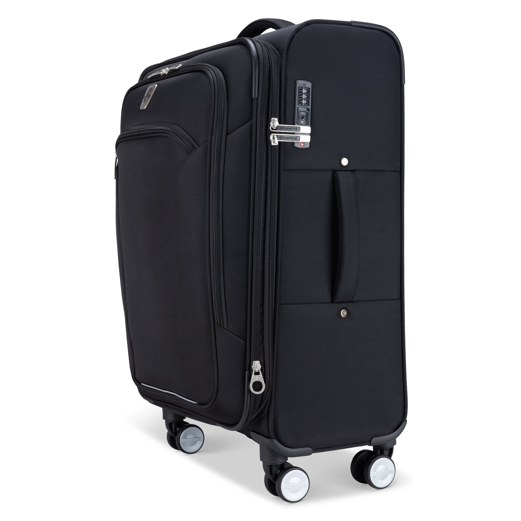 Atlantic Sailbound 3-Piece Luggage Set - Lightweight Spinner Suitcase with TSA Lock for Travel, Vacation & Business Trips (Carry-On, Medium & Large)