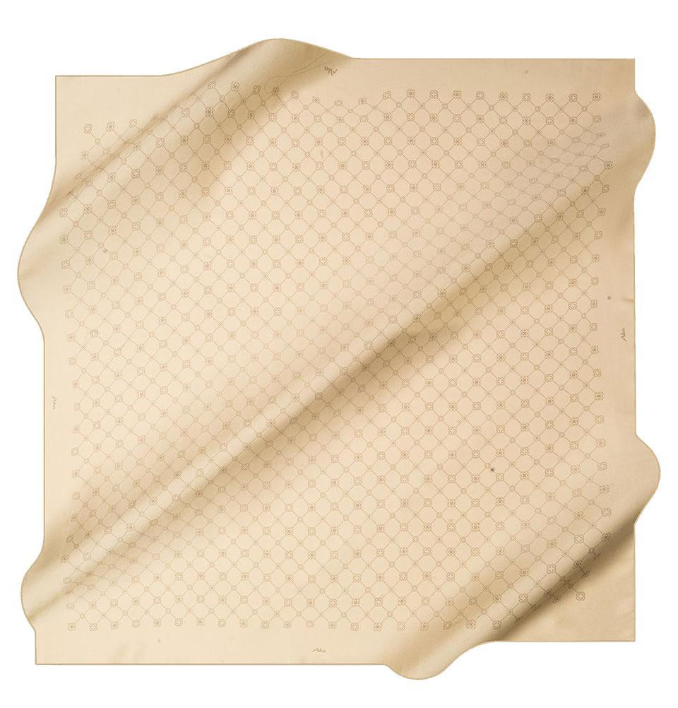 Aker Turkish Silk Hijab Scarf - Premium Beige Headscarf for Women, Spring Summer Fashion 2019 (Style #7857) | Perfect for Daily Wear, Prayer, and Special Occasions