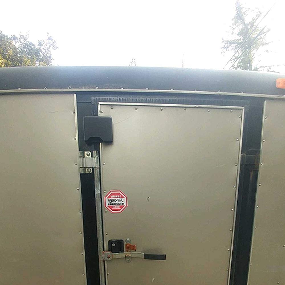 Secure Bolt-On Lock Box for Shipping Containers - Heavy Duty Steel Security Box with Key Lock - Ideal for Cargo, Storage & Transport Protection