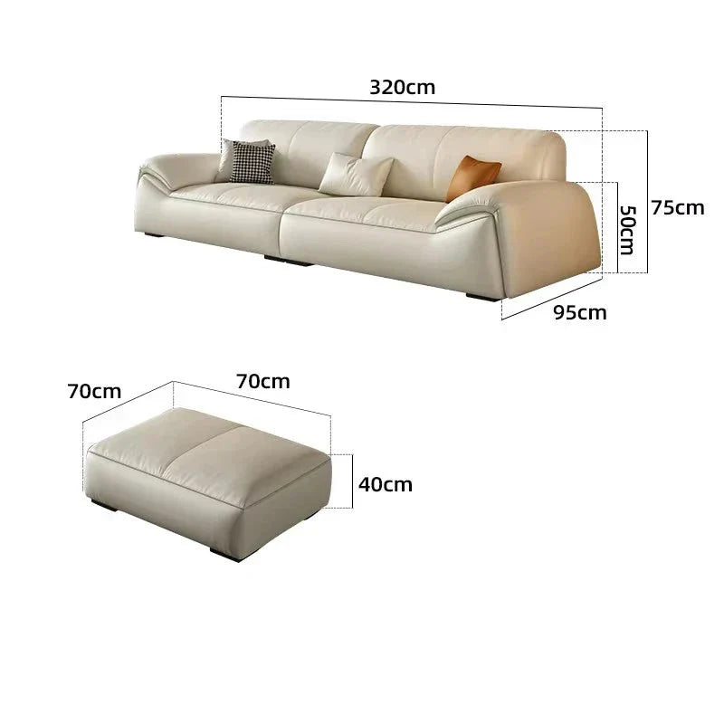 Premium Filler Lounge Sofa - Ultra Soft Sectional Couch for Living Room, Modern Luxury Comfort with Elegant Design - Perfect for Home Theater, Family Gatherings & Relaxation