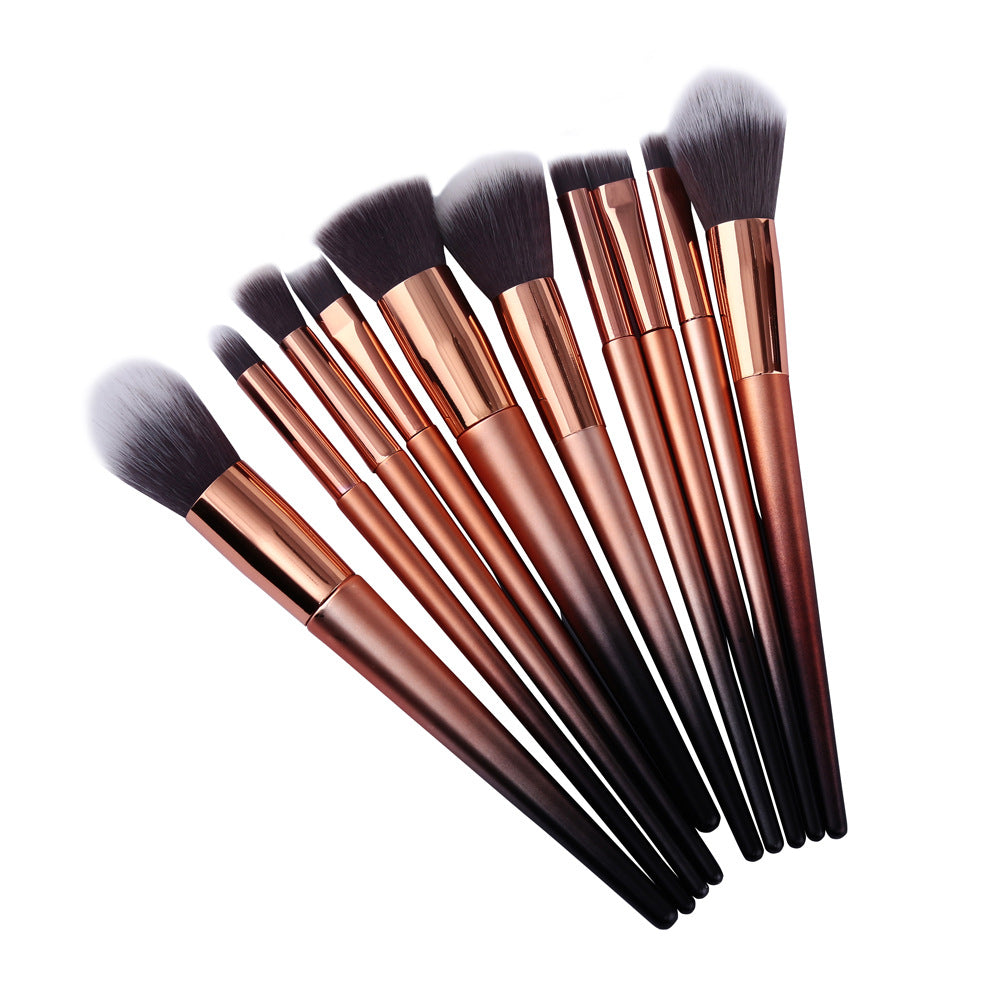 Professional Makeup Brush Set - 12 Piece Vegan & Cruelty-Free Cosmetic Brushes for Foundation, Blending, Eyeshadow - Perfect for Makeup Artists & Beginners at Home or Salon Use