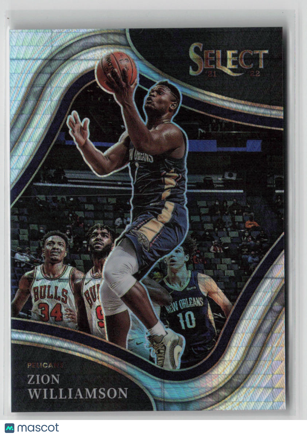 2021-22 Panini Select Courtside Zion Williamson Lucky Envelope 4/8 #295 Basketball Trading Card - Perfect for NBA Collectors & Sports Memorabilia Enthusiasts