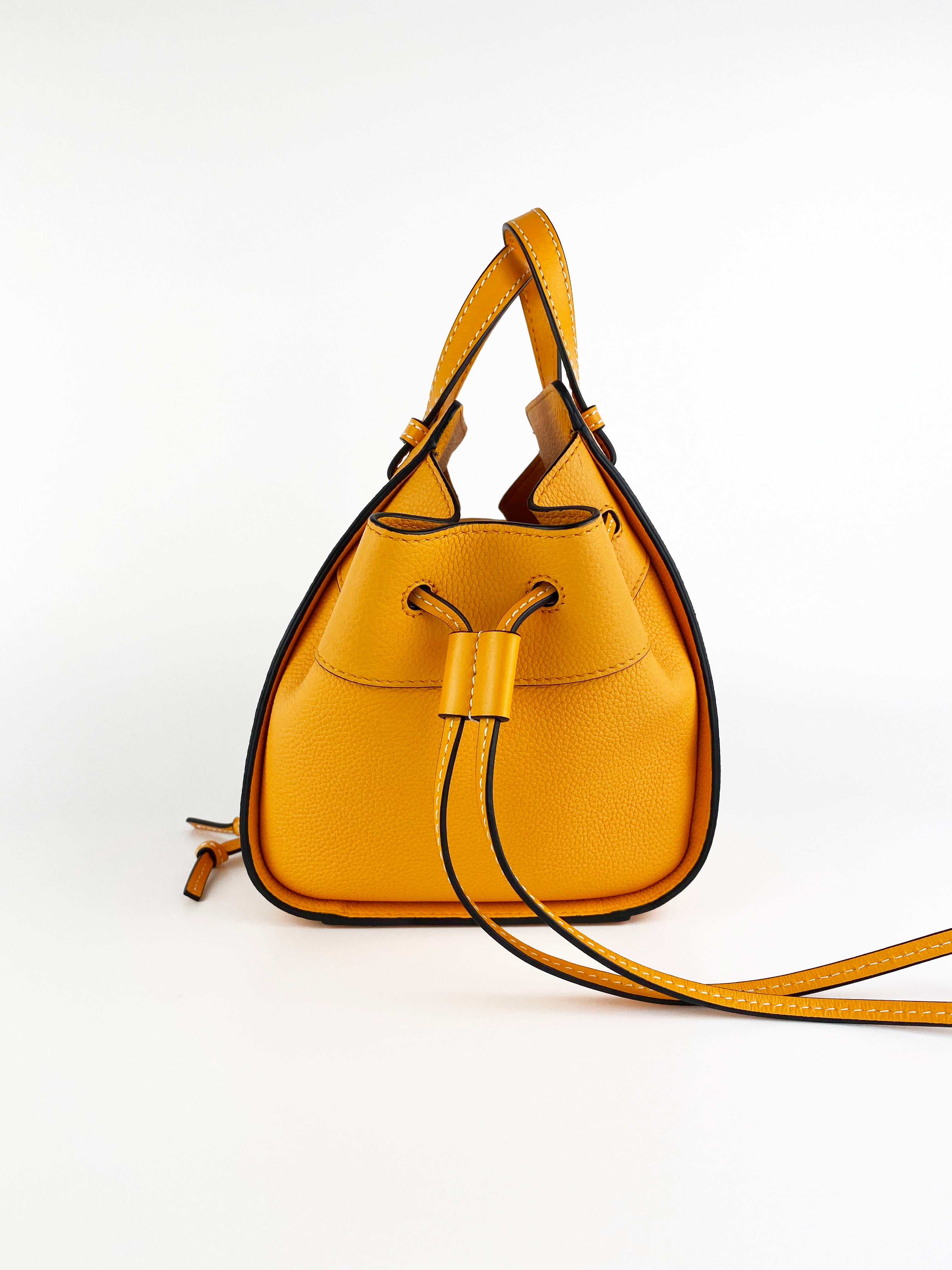 Loewe Orange Mini Hammock Bag - Stylish Crossbody Shoulder Bag for Women | Perfect for Travel, Shopping & Everyday Use