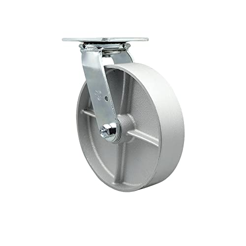 Swivel - No Brake - Silver
