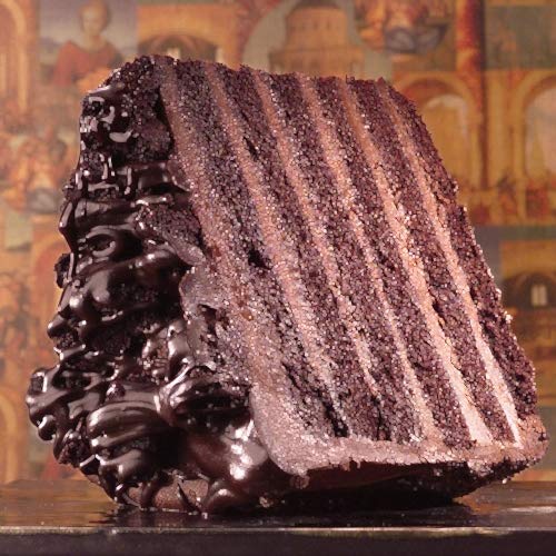 Sweet Street Big Iced Chocolate Cake - 1 Count | Rich Chocolate Layer Cake with Creamy Frosting | Perfect for Birthdays, Parties & Special Occasions