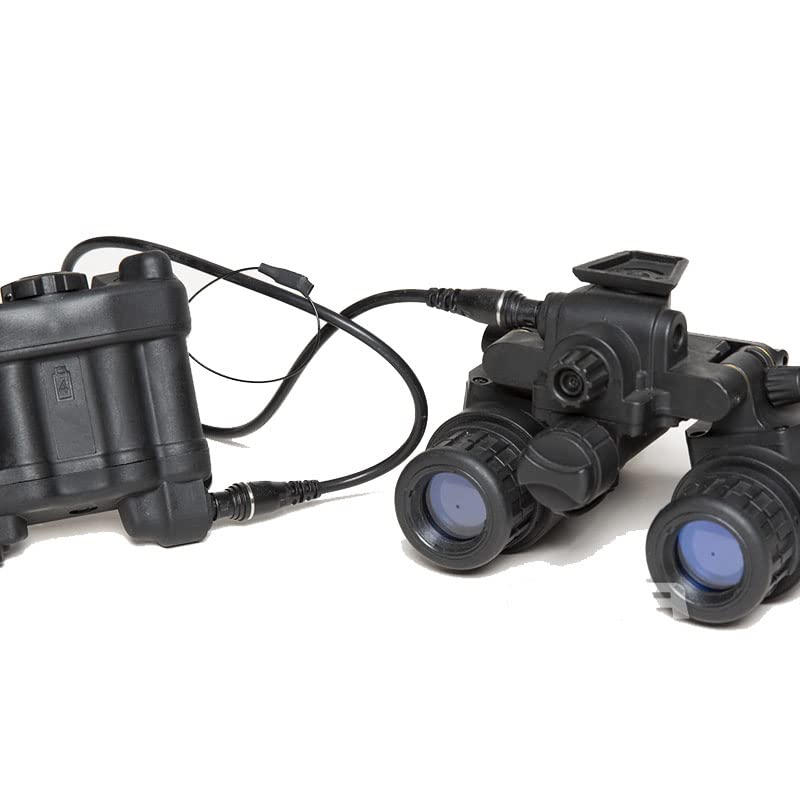 FMA Tactical Airsoft AN/PVS31 Night Vision Goggles - Realistic Dummy NVG with Battery Case for Airsoft Training & Military Simulation