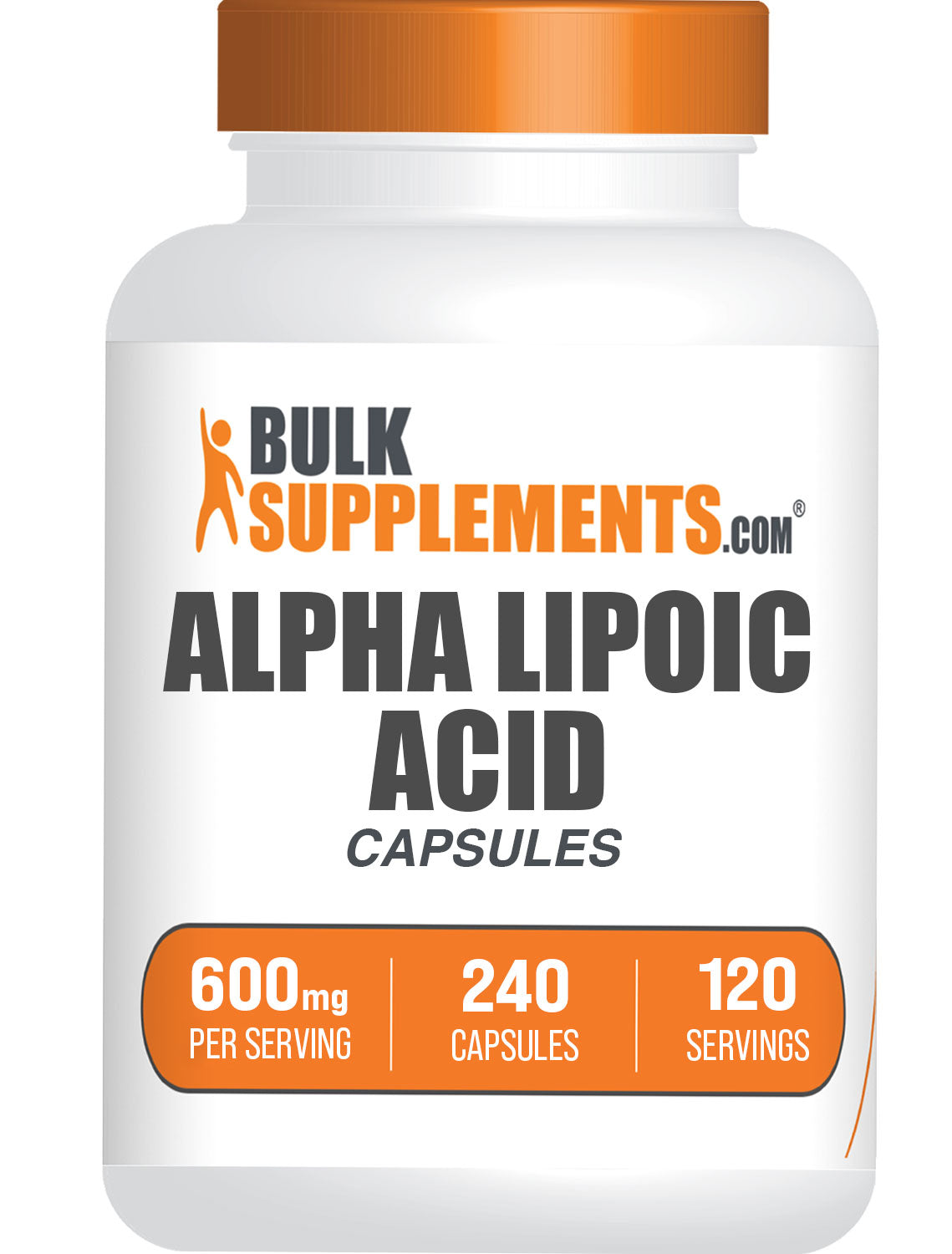 Alpha Lipoic Acid (ALA) Capsules 600mg - Antioxidant Supplement for Nerve Support & Blood Sugar Balance - Vegan, Non-GMO - Supports Energy, Brain & Liver Health - Perfect for Daily Wellness & Anti-Aging Routine