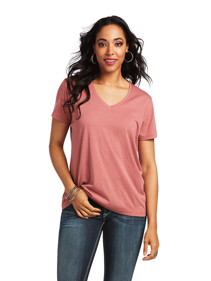 Ariat Women's Element T-Shirt - Antique Rubia - Comfortable Casual Tee for Everyday Wear, Outdoor Activities & Workouts