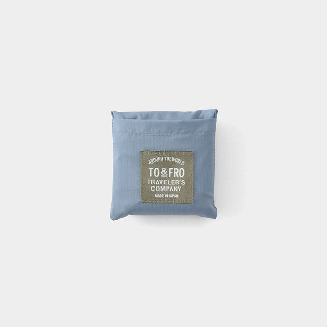 Traveler's Factory x TO&FRO Compact Travel Bag XS Size - Blue Gray | Lightweight & Durable Crossbody Bag for Everyday Use, Commuting & Weekend Getaways