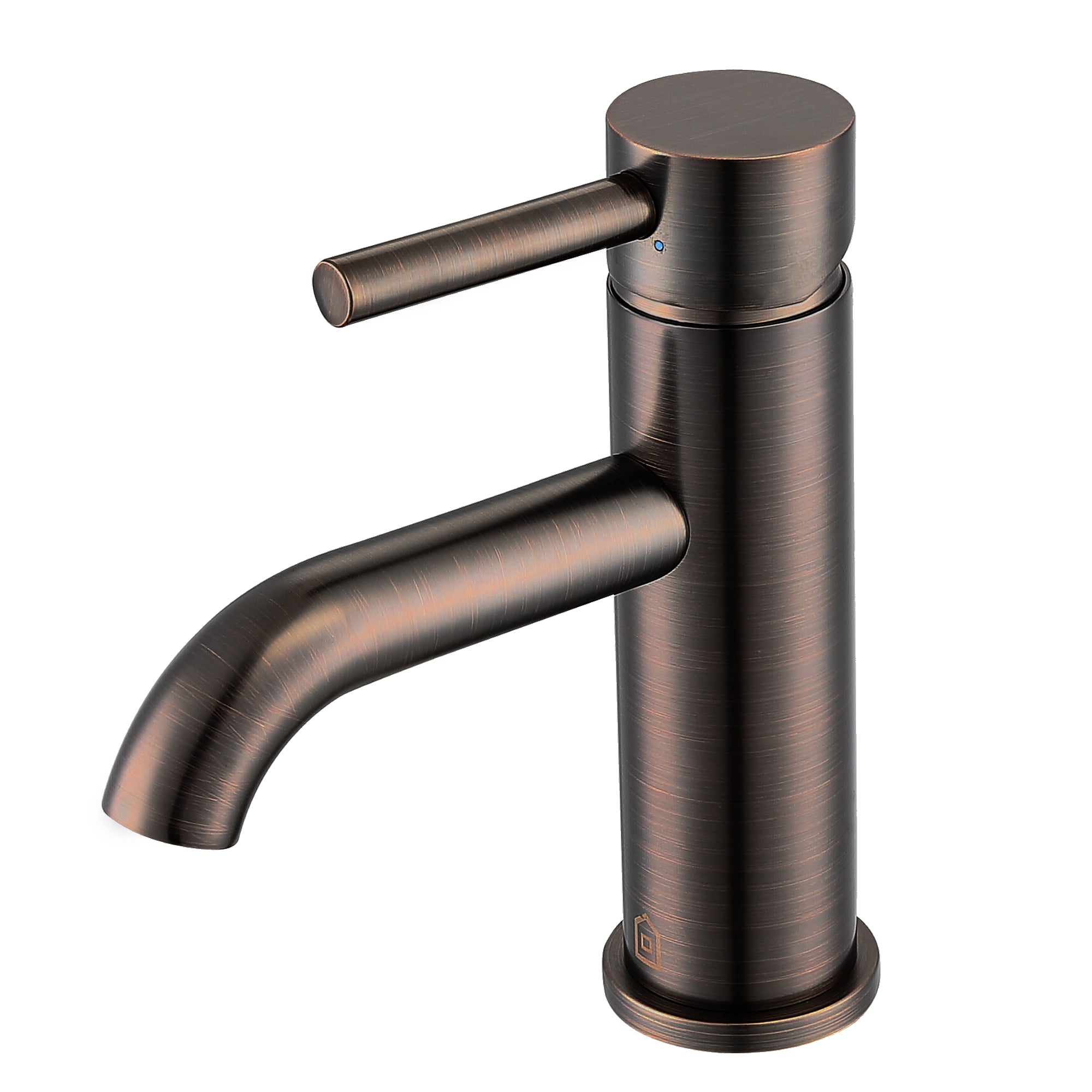 Ancona Valencia Single Handle Oil Rubbed Bronze Bathroom Faucet - Perfect for Modern Vanities and Small Space Bathrooms