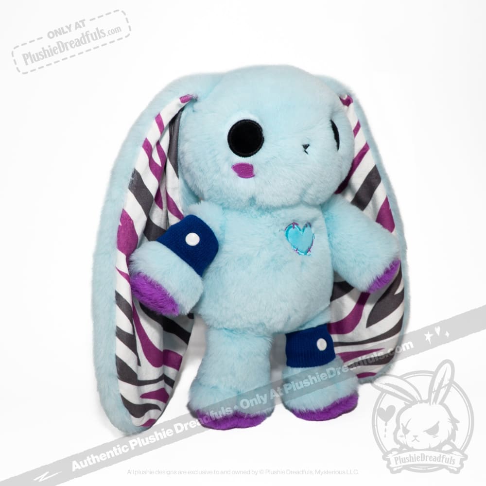 Plushie Dreadfuls Ehlers Danlos V2 Rabbit - Soft Stuffed Animal Toy for Kids & Collectors | Perfect for Cuddling, Gifts, and Awareness Support