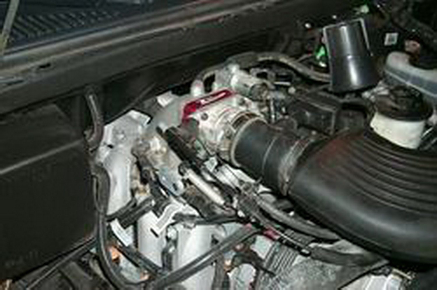 Airaid 400-590 PowerAid Throttle Body Spacer for Improved Engine Performance & Fuel Efficiency - Perfect for Off-Roading, Racing & Daily Driving