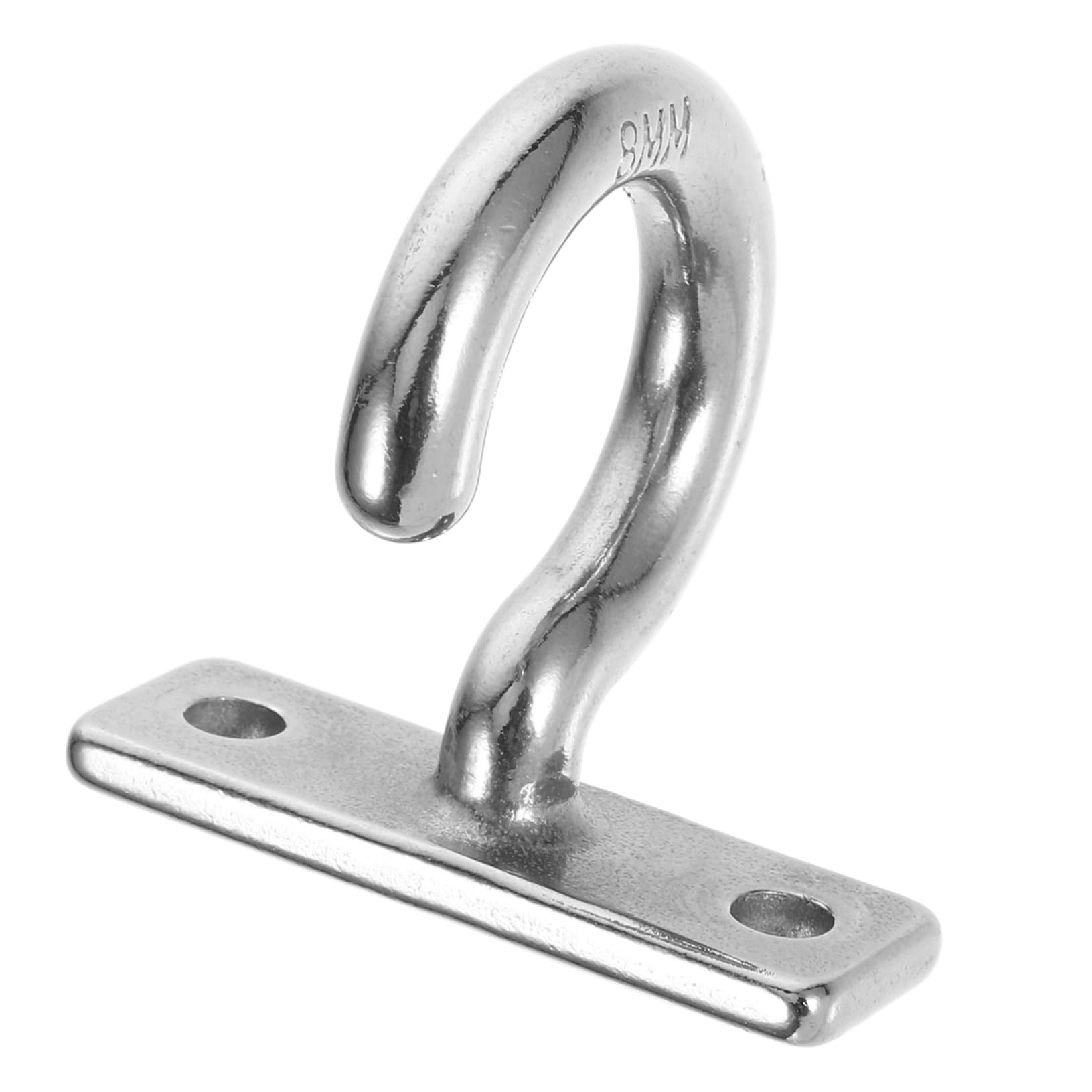 DOITOOL Stainless Steel Ceiling Hooks with Screws & Eye Plate - Heavy Duty Wall Mount Hooks for Garments, Ceiling Fans, Plants & Home Decor - Perfect for Closet Organization & Hanging Decorations